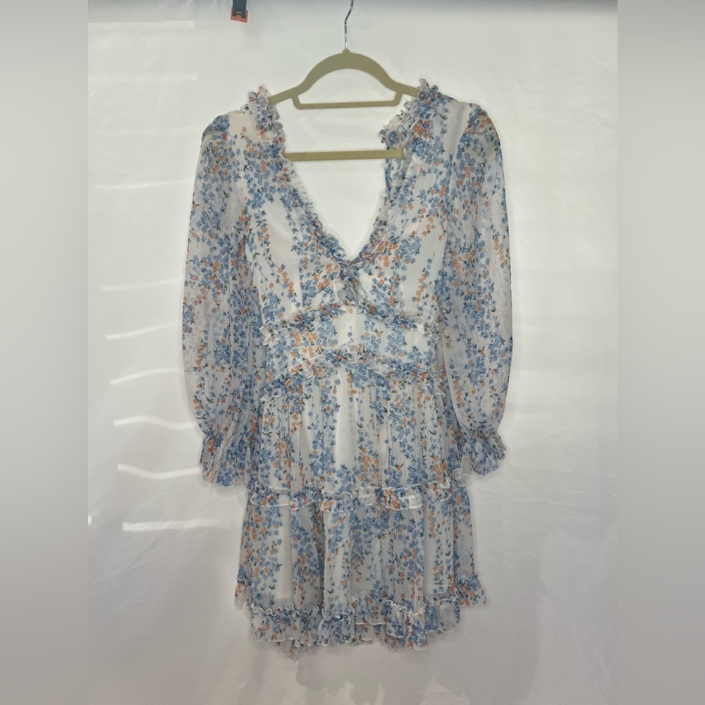 Floral print summer dress